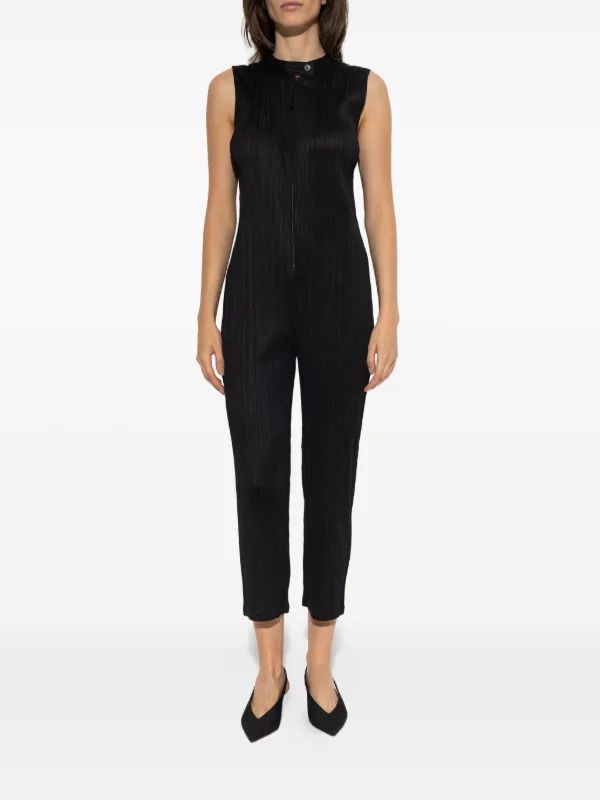 PLEATS PLEASE ISSEYMIYAKEプリーツプリーズジャンプスーツ Pleats Please Issey Miyake プリーツ ジャンプスーツ | ブラック