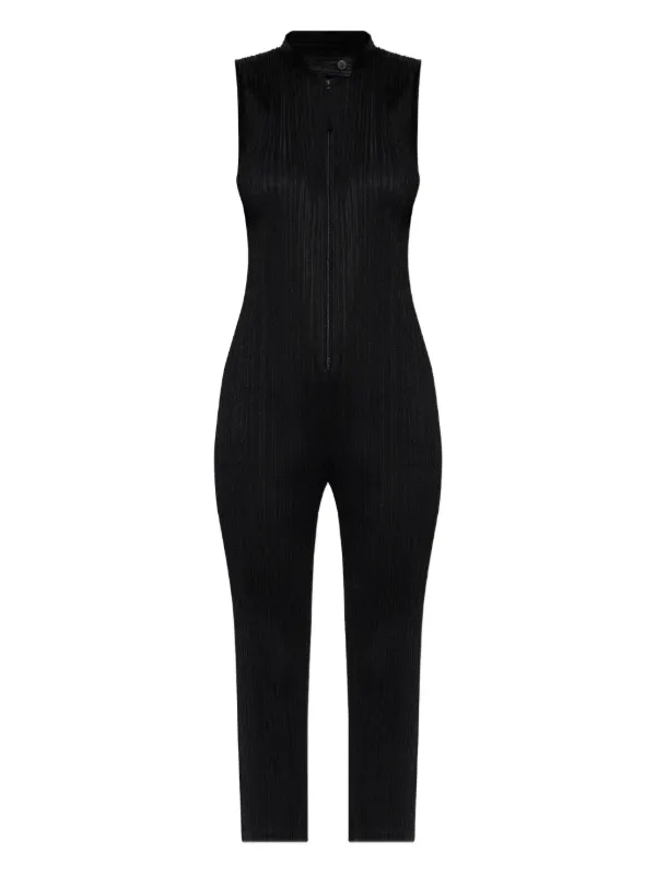 Pleats Please Issey Miyake プリーツ ジャンプスーツ | ブラック