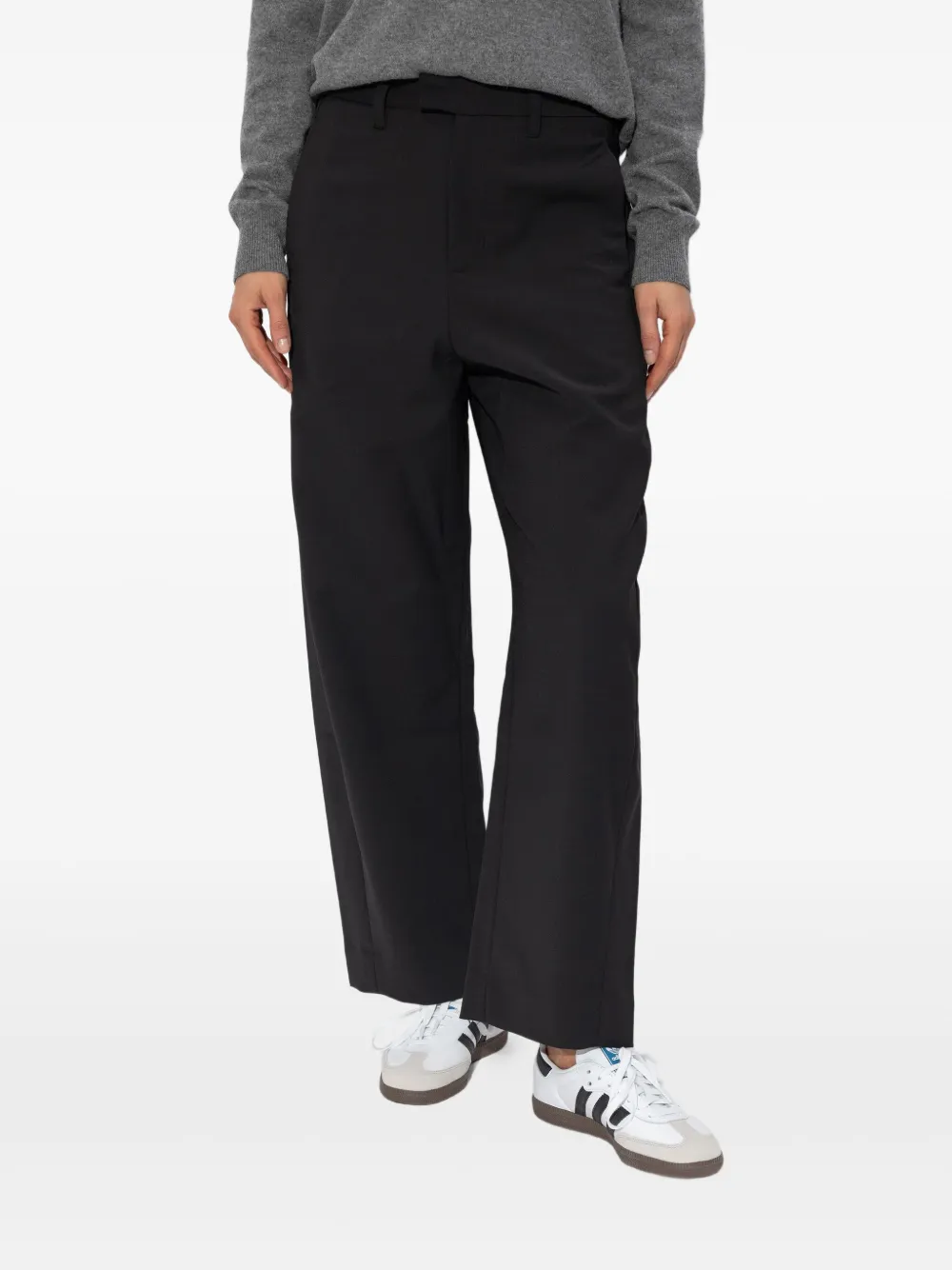 ENTIRE STUDIOS Broek met paspelzak Zwart