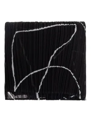 イッセイミヤケ　プリーツプリーズ　スカーフ　美品　ISSEYMIYAKE PLEATS PLEASE ISSEY MIYAKE 】プリーツプリーズイッセイミヤケ