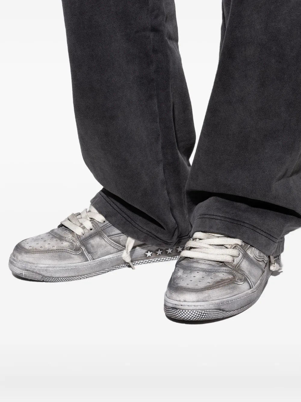 Enterprise Japan Sneakers met patch Grijs