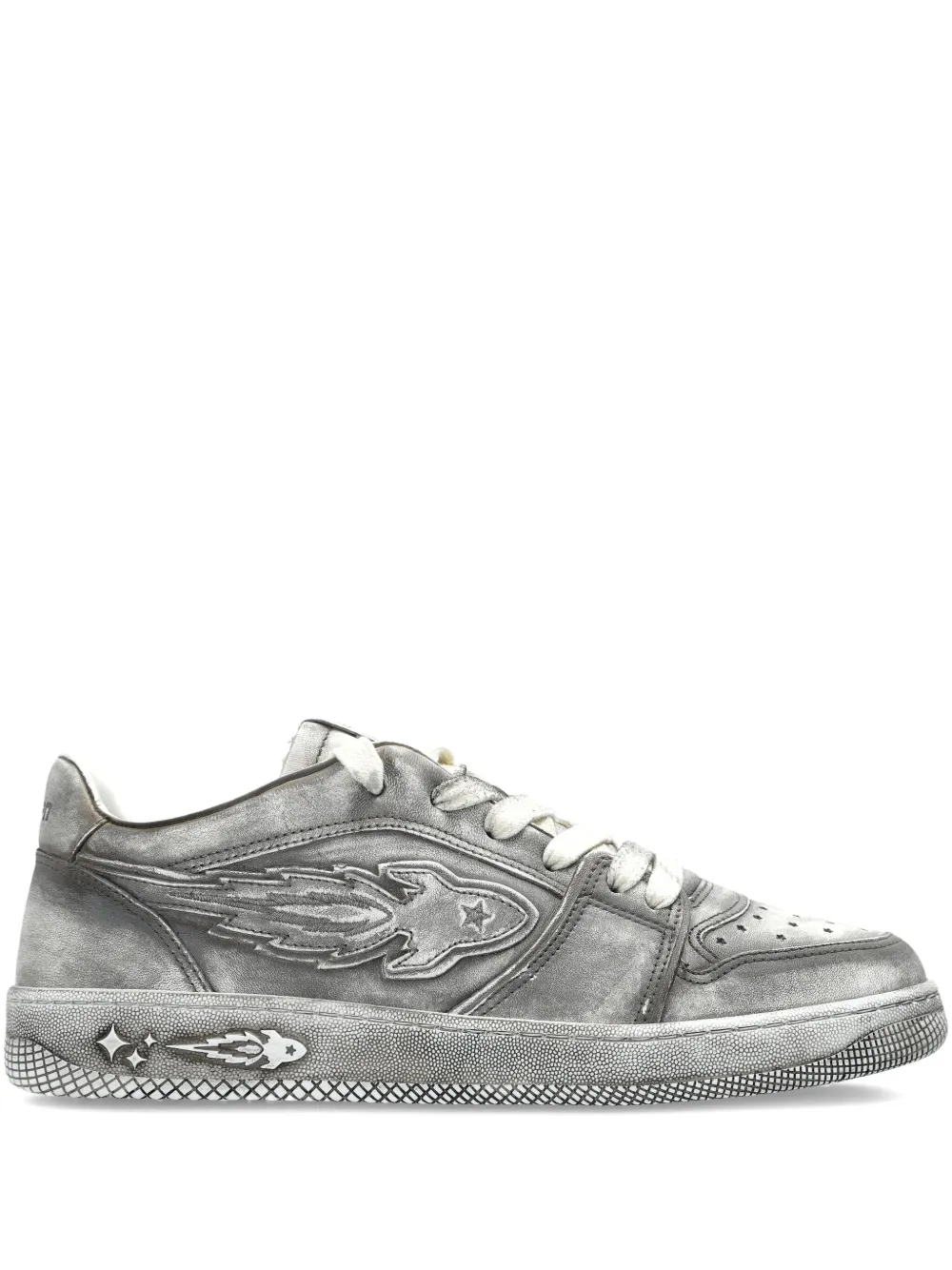 Enterprise Japan appliqué sneakers Grijs