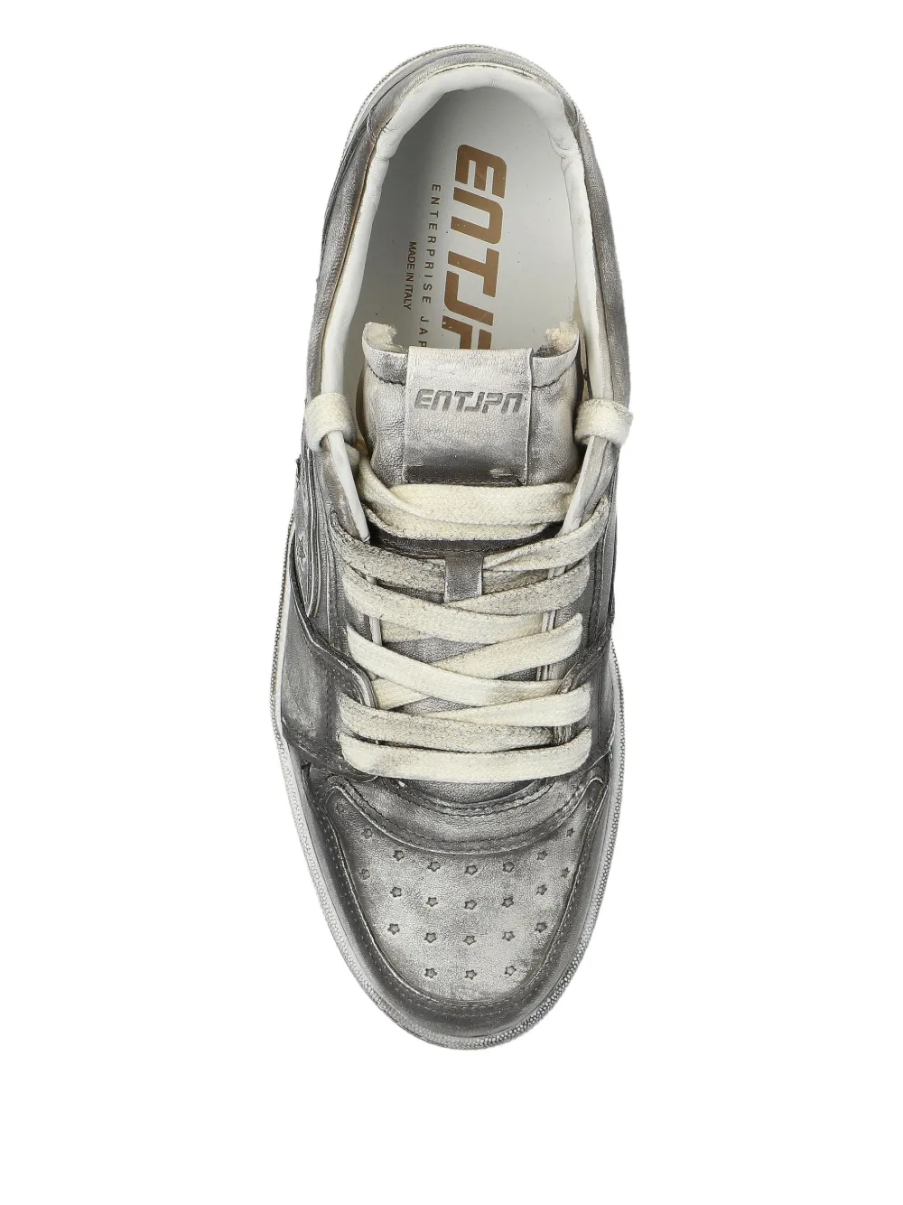 Enterprise Japan Sneakers met patch Grijs