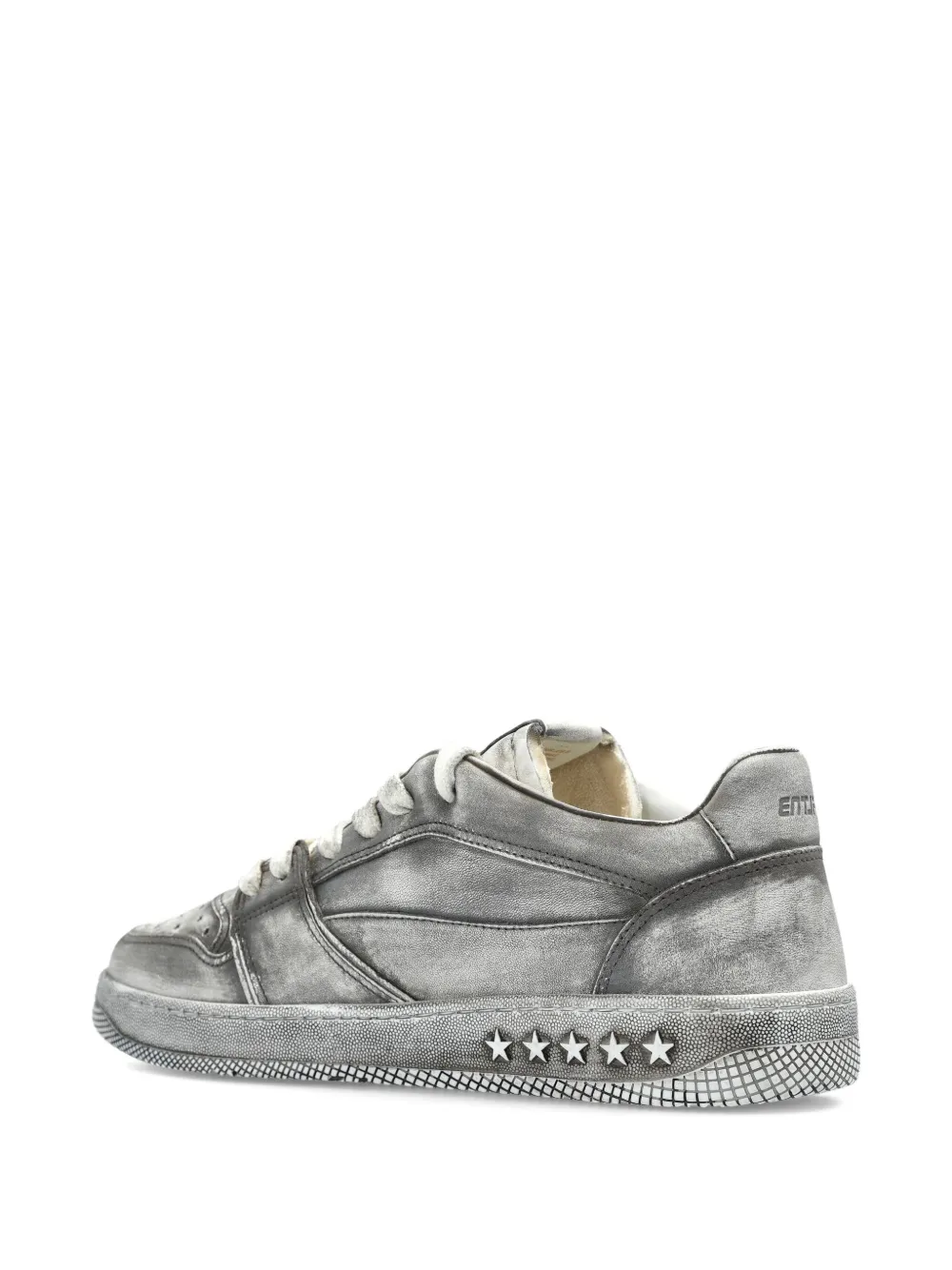 Enterprise Japan Sneakers met patch Grijs