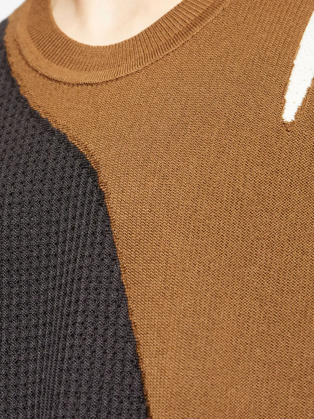 Issey Miyake Round Neckline Vest In Multi