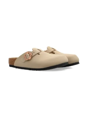 Birkenstock Kids Boston buckled mules