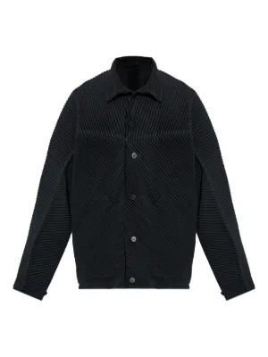 Homme Plissé Issey Miyake January Coat | Blue | FARFETCH