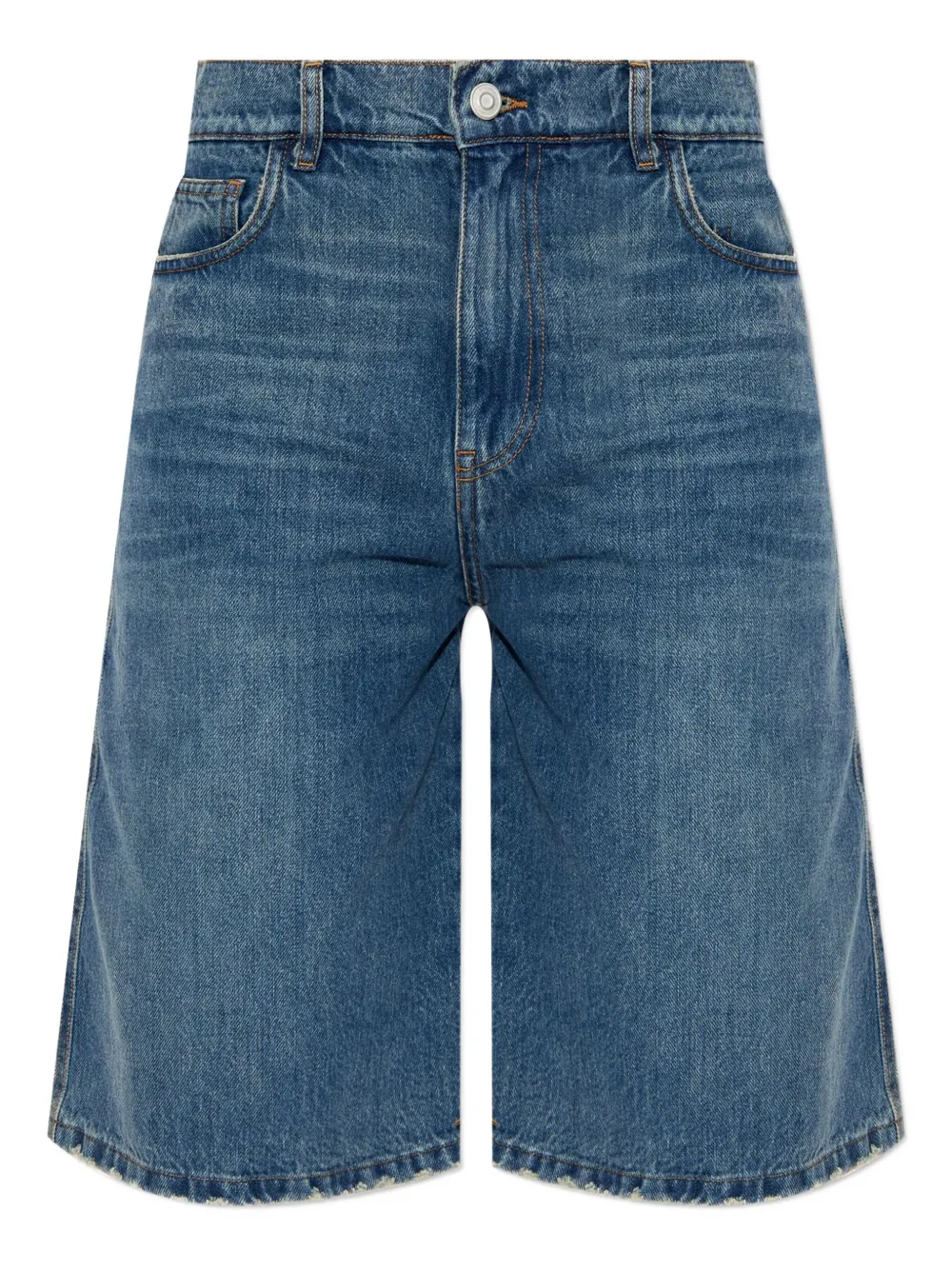 Coperni bermudas con cinturón del logo | azul | Image 1