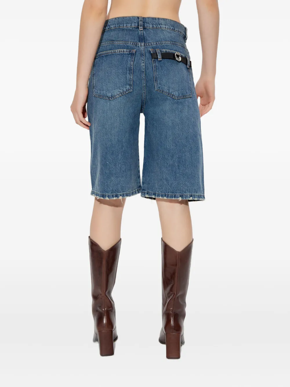 Coperni Shorts met logo Blauw