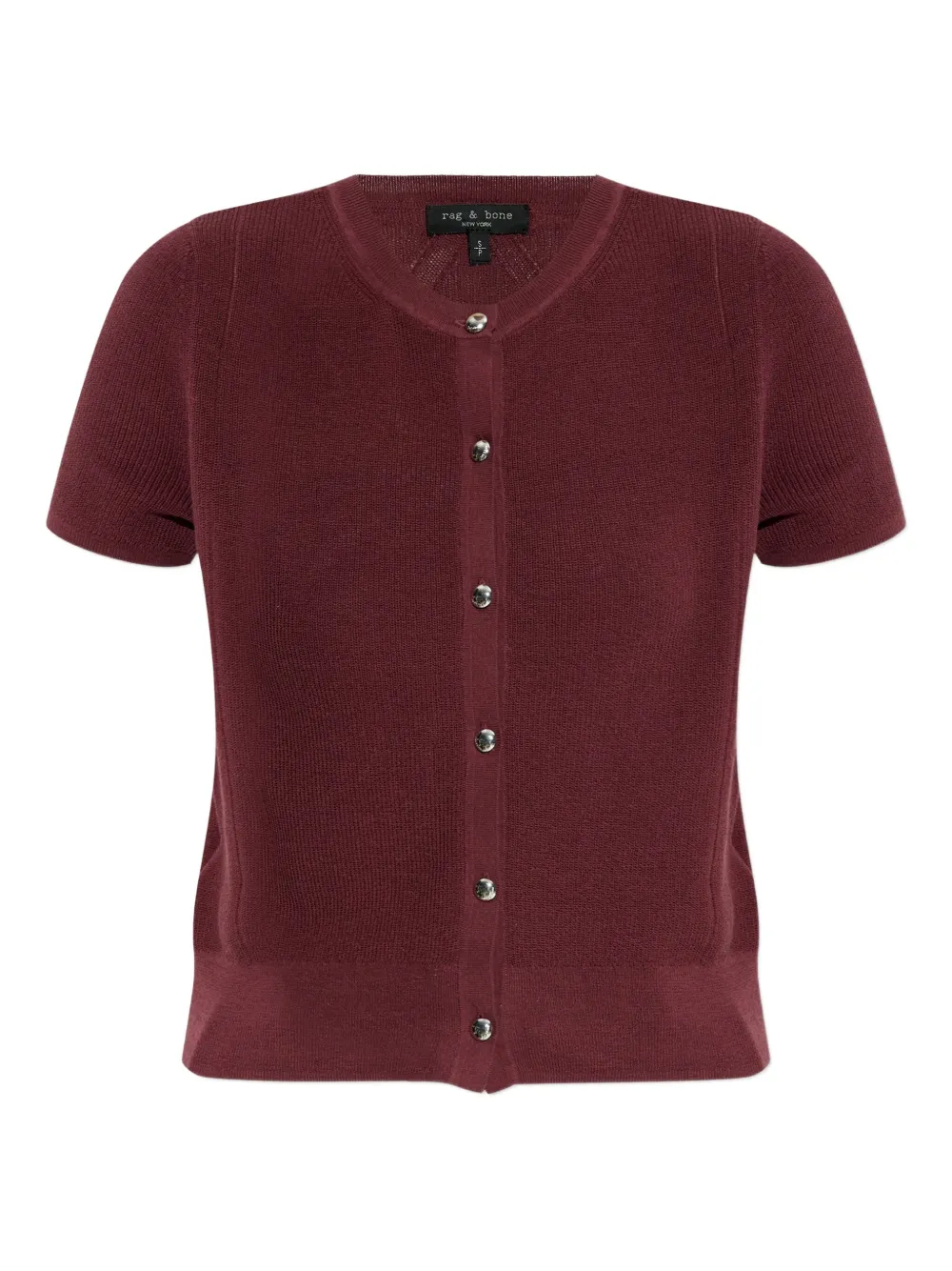 rag & bone buttoned knitwear | Red | Image 1