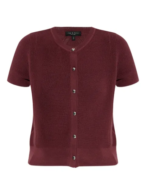 rag & bone suéter tejido con botones