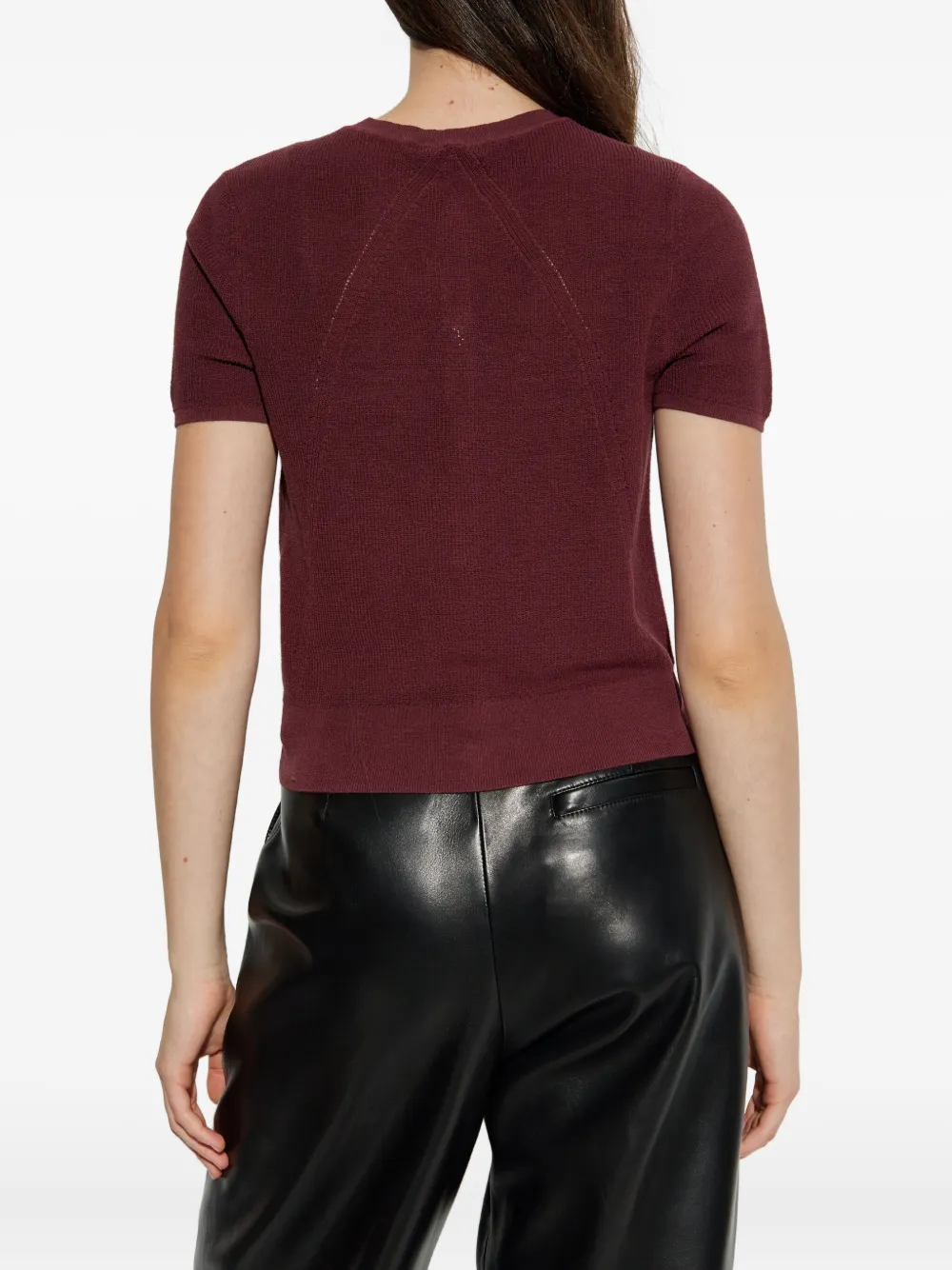 rag & bone Vest met knopen Rood