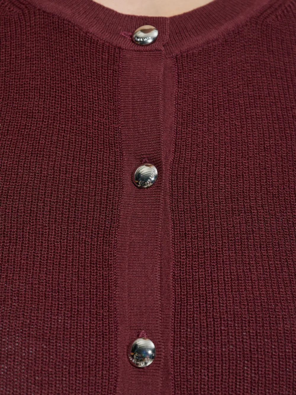 rag & bone Vest met knopen Rood