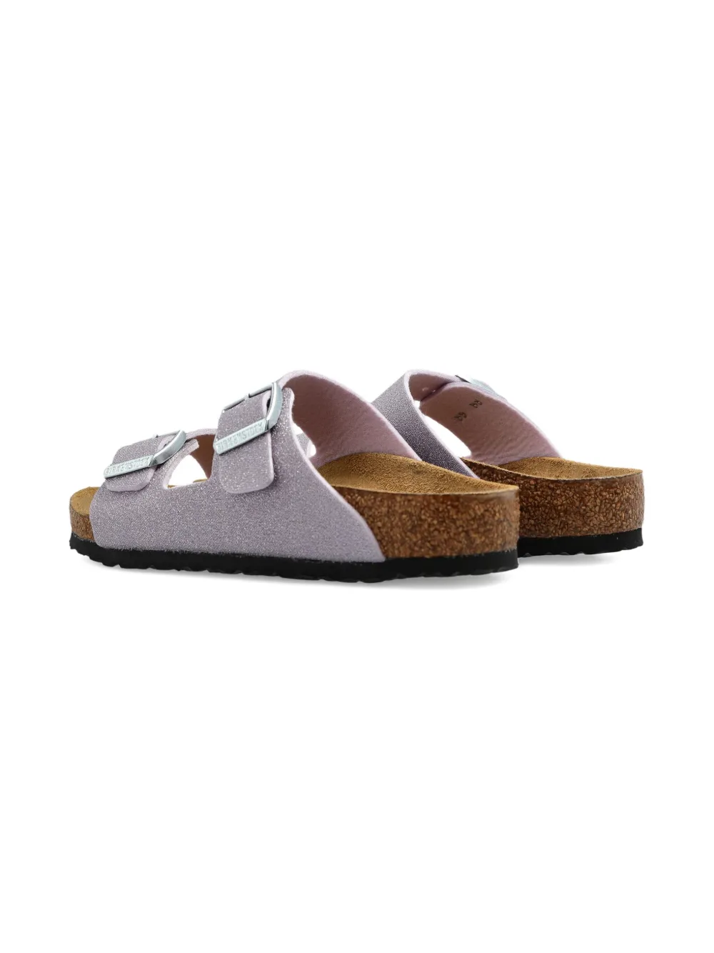 Birkenstock Kids Arizona sandalen met gesp Grijs