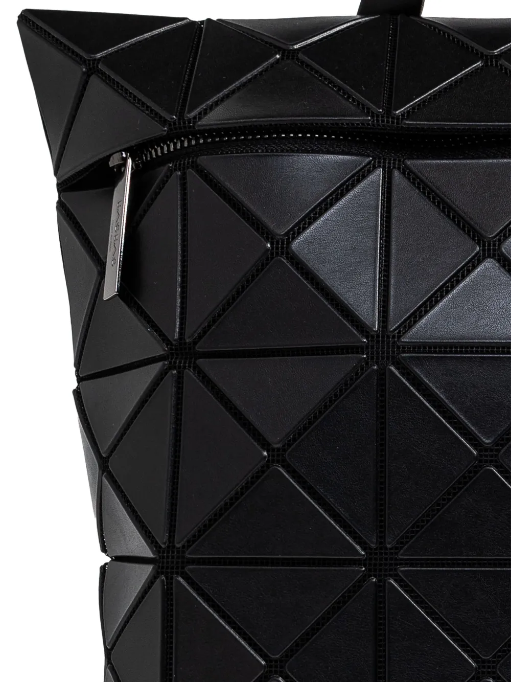 Bao Bao Issey Miyake Flat Pack Geometric-pattern Backpack In Black
