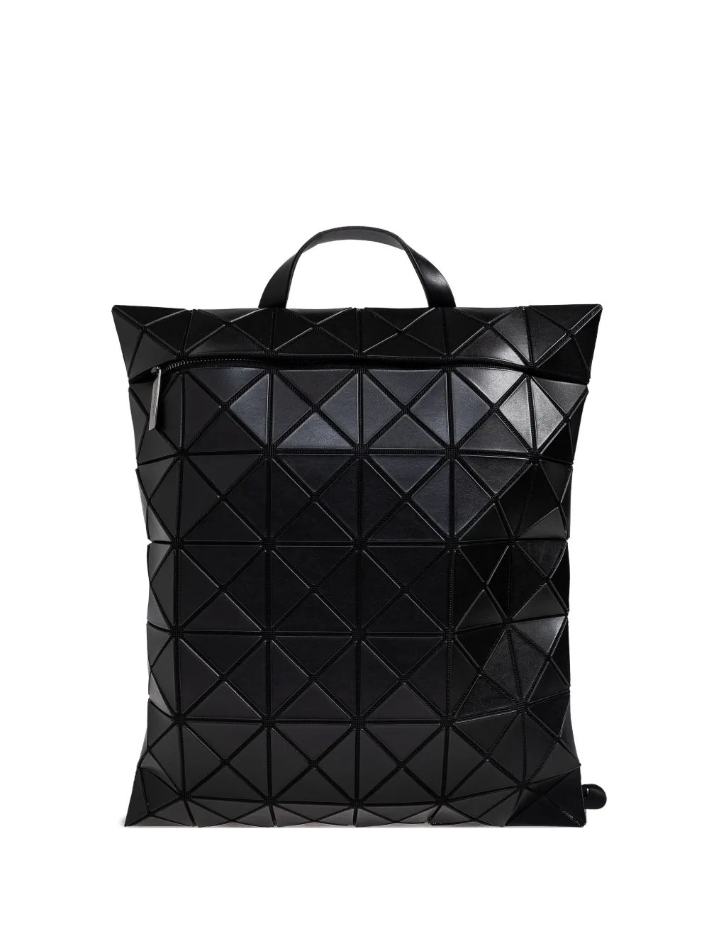 Bao Bao Issey Miyake Flat Pack Geometric-pattern Backpack In Black
