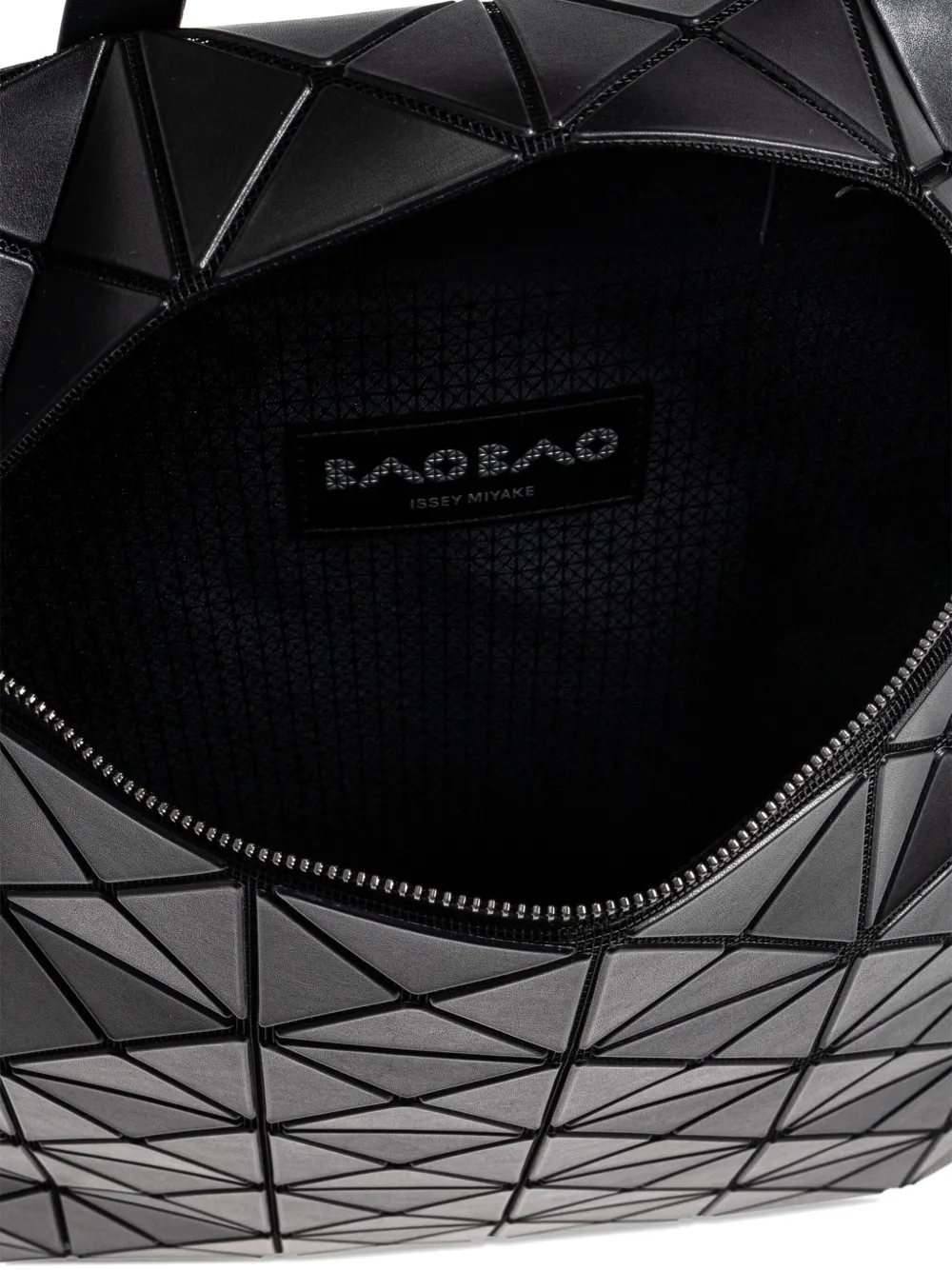 Bao Bao Issey Miyake Flat Pack Geometric-pattern Backpack In Black