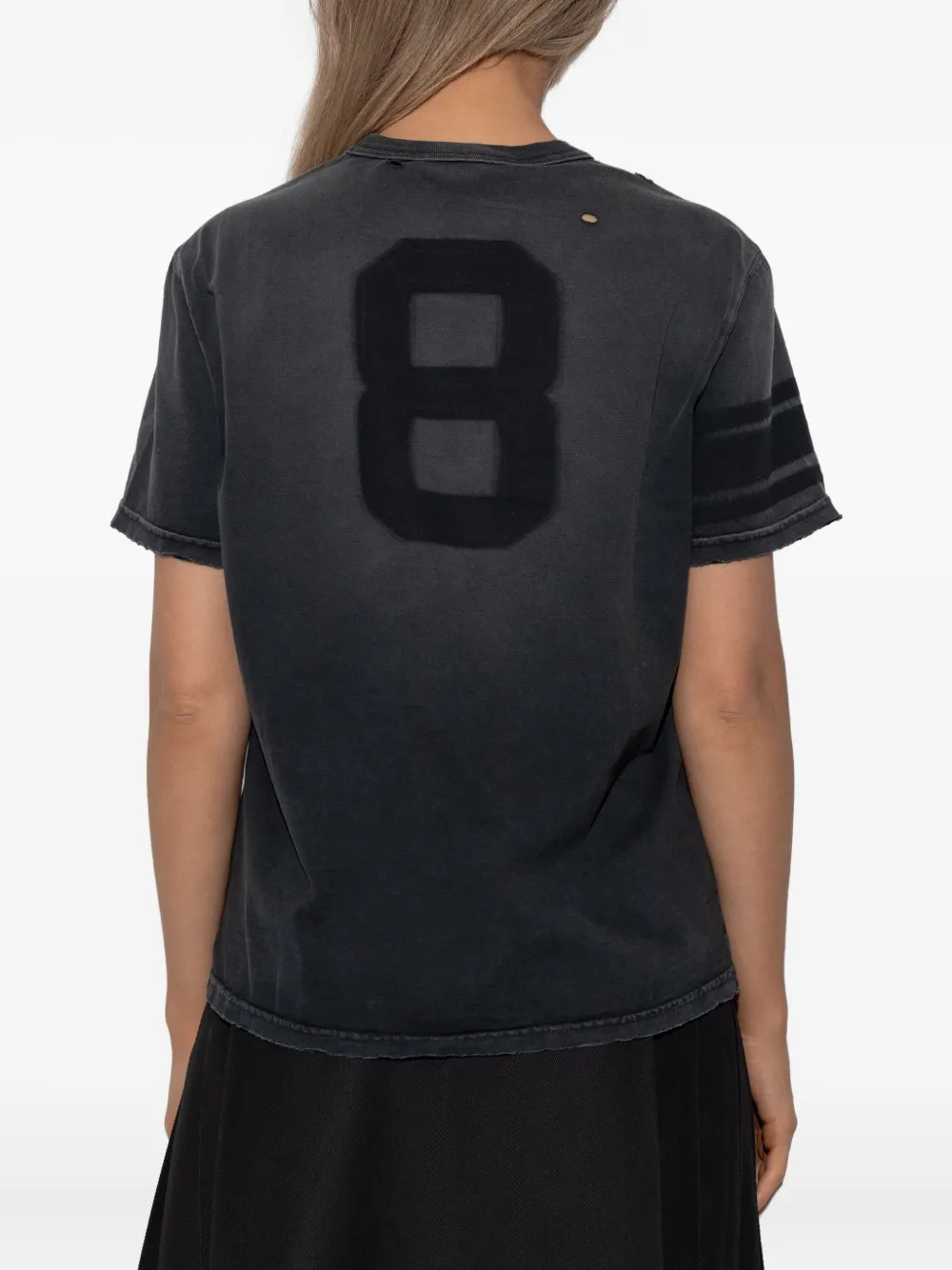 Misbhv Pseudo Intellectual T-shirt In Gray