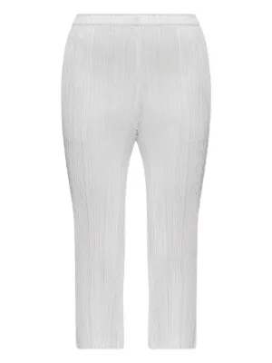 PLEATS PLEASE パンツ Pleats Please Issey Miyake Thicker Bottons 2 ワイドパンツ