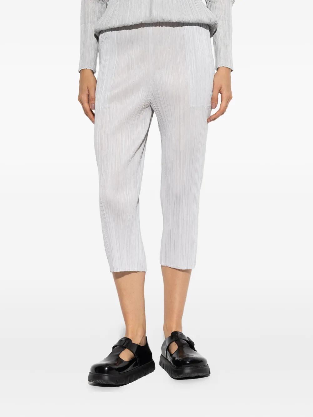 Pleats Please Issey Miyake Plooibroek Grijs