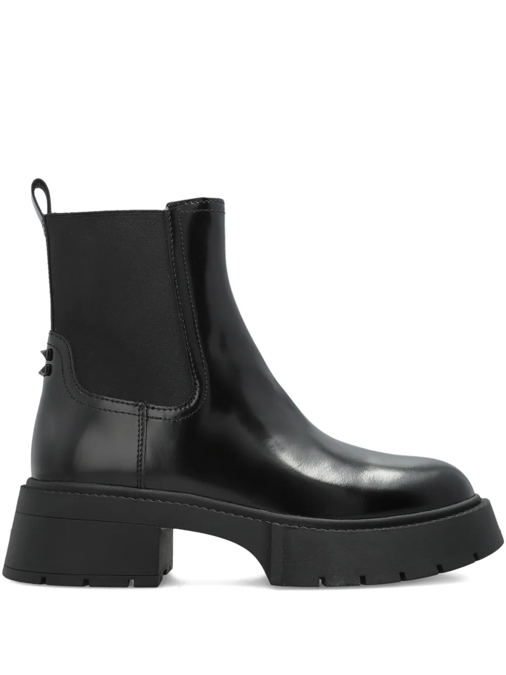 Coach lug-sole leather chelsea boots - Nero