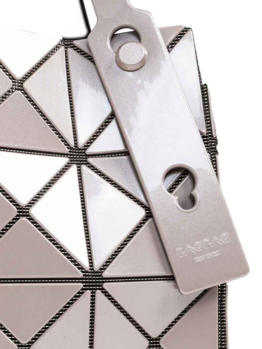 Bao Bao Issey Miyake Carat Geometric-pattern Tote Bag In Neutral