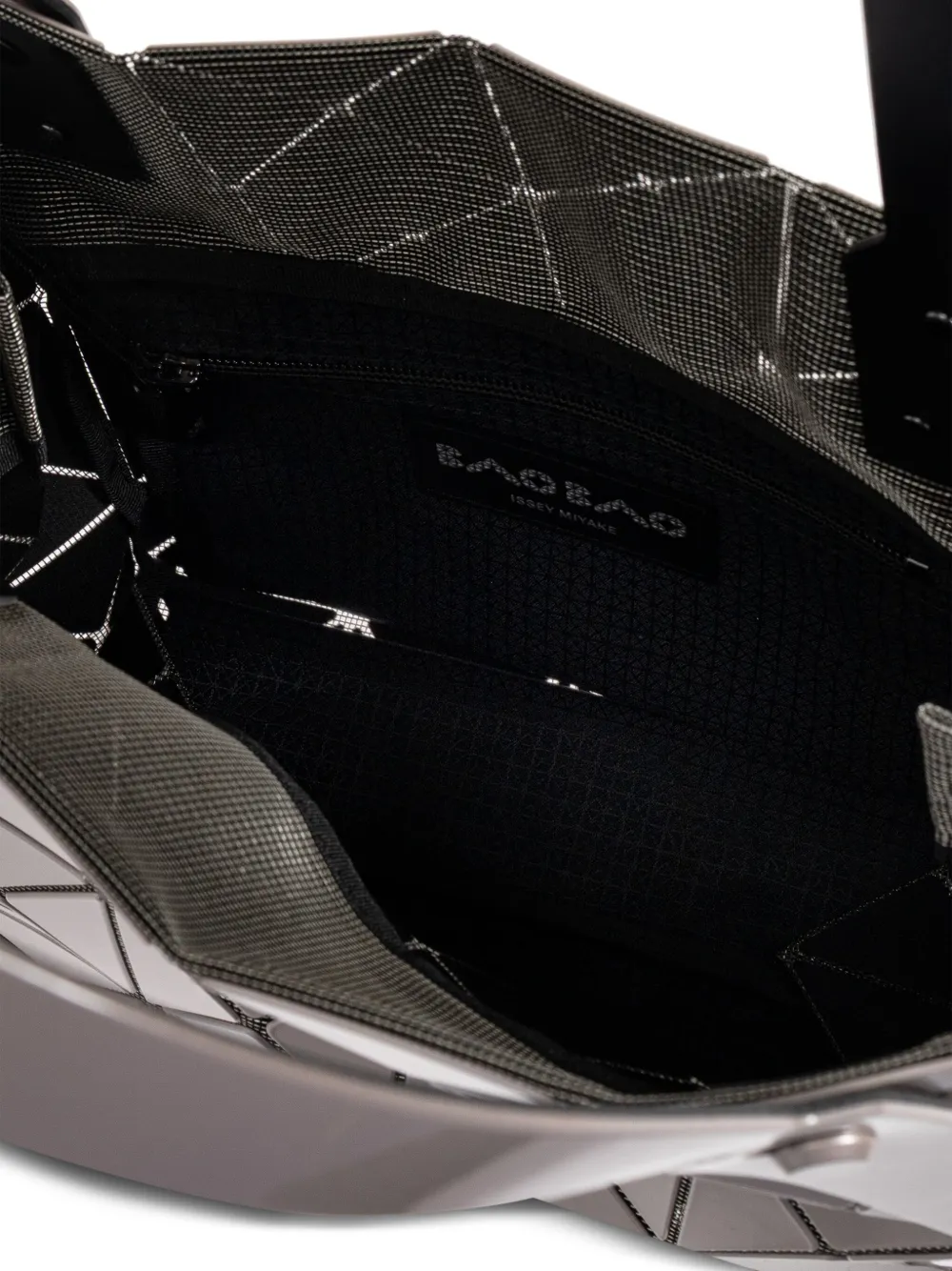 Bao Issey Miyake Carat shopper met geometrisch patroon Beige