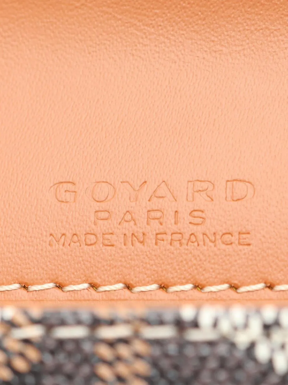 Pre-owned Goyard 2025 Mini Ine Monte Carlo Clutch Pouch In Black