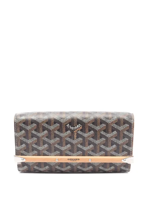 Goyard Pre-Owned 2025 Mini Goyardine Monte Carlo Clutch pouch