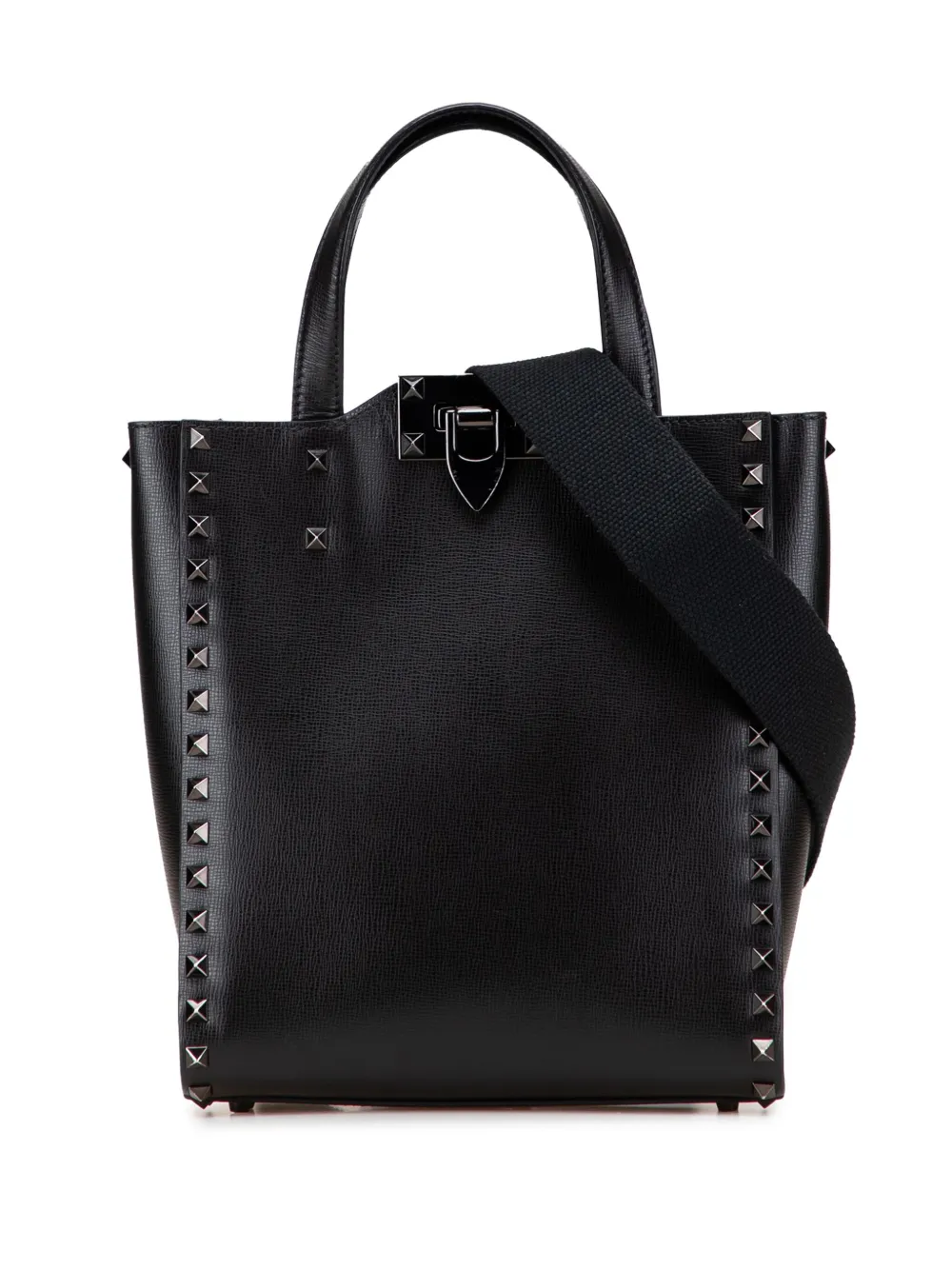 Valentino Garavani Pre-Owned 2018-2025 Small Leather Rockstud Tote Valentino Garavani Pre-Owned 2018-2025 Small Leather Rockstud Tote