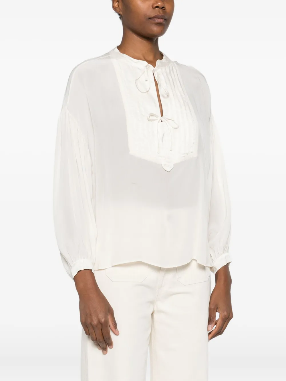 MAISON HOTEL Giovanni blouse Wit