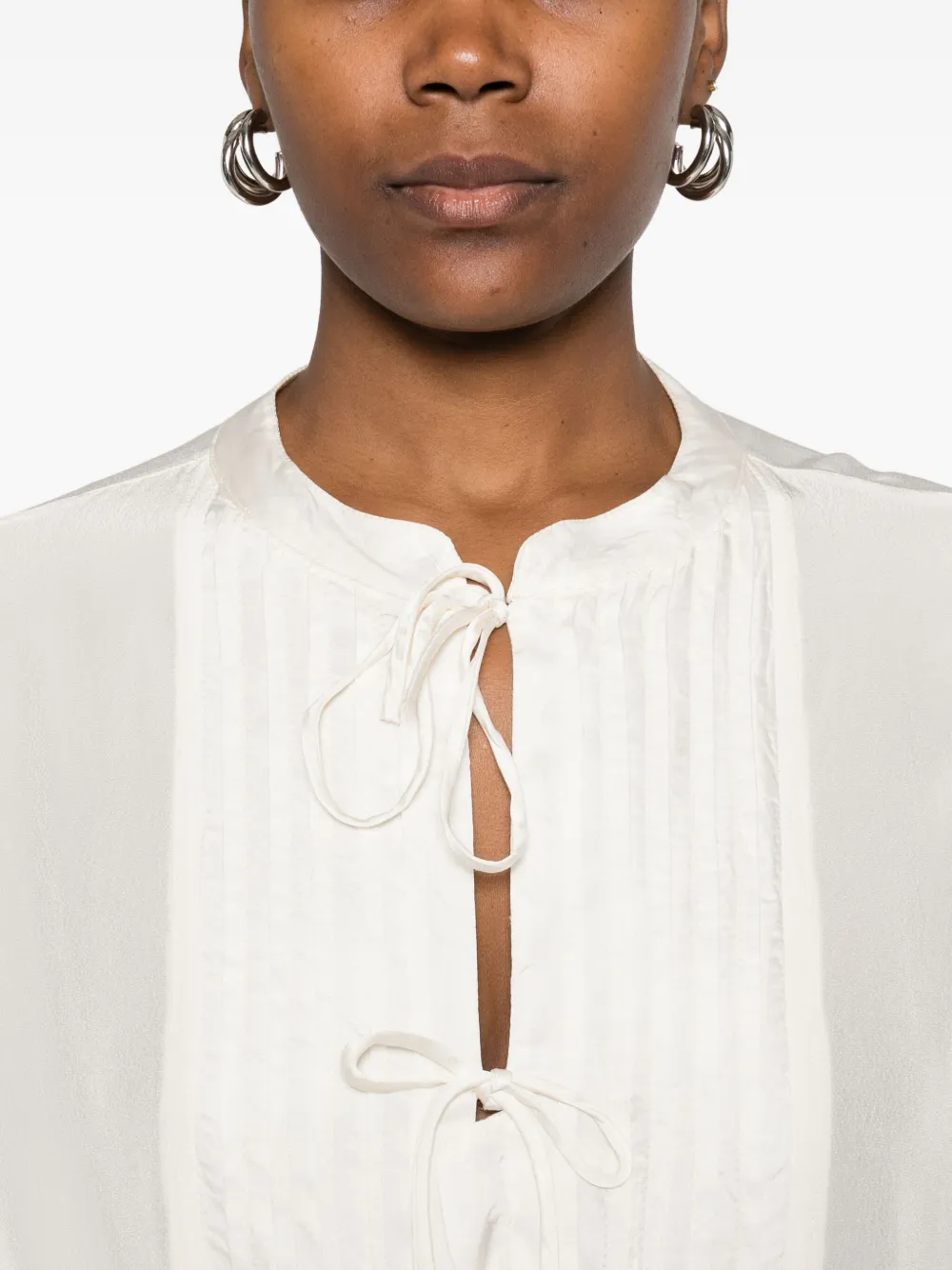 MAISON HOTEL Giovanni blouse Wit