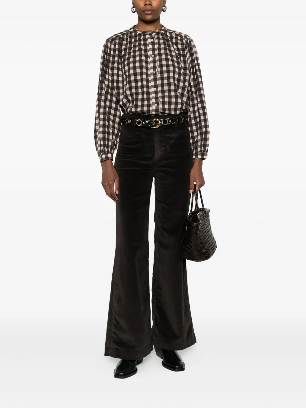 MAISON HOTEL Romeo flared trousers | Flared & Bell-Bottom Pants | Image 2