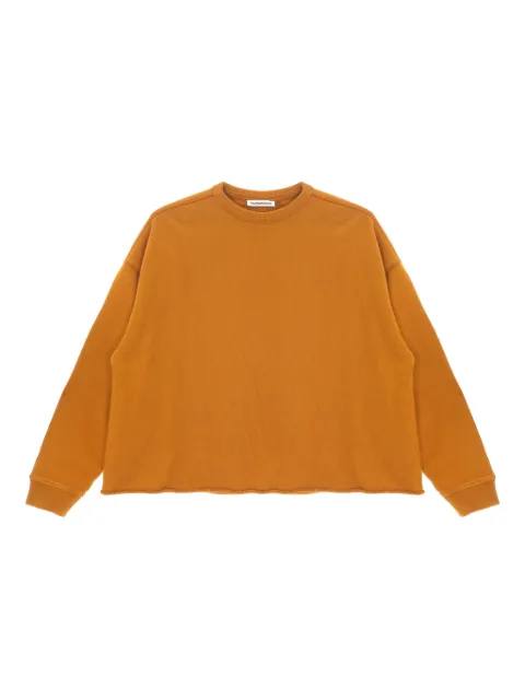 YMC raw-hem cotton sweatshirt