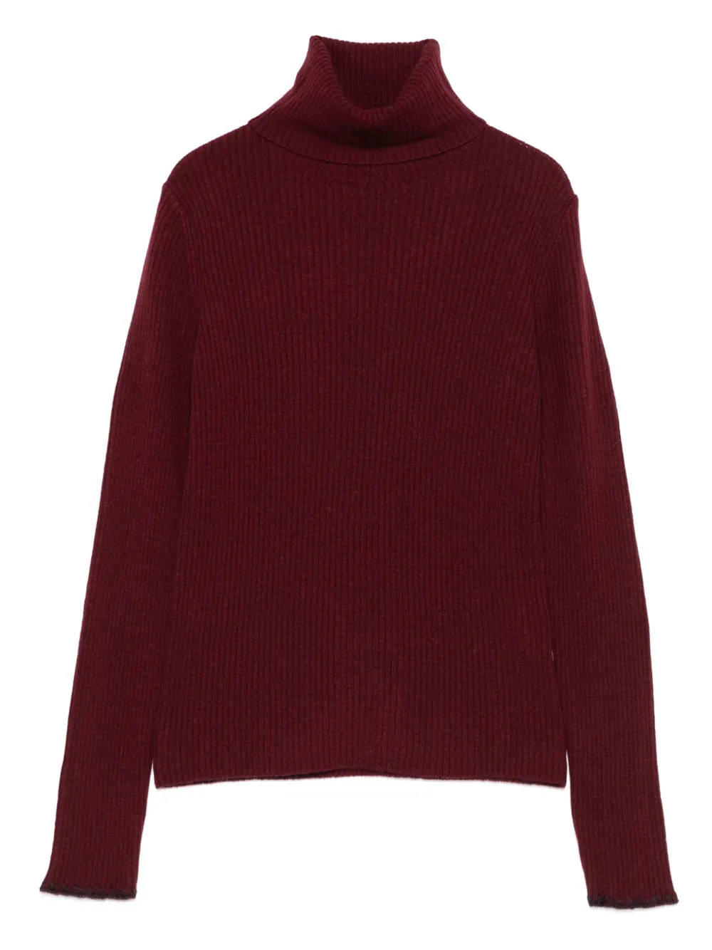 MAISON HOTEL roll-neck sweater - Rosso