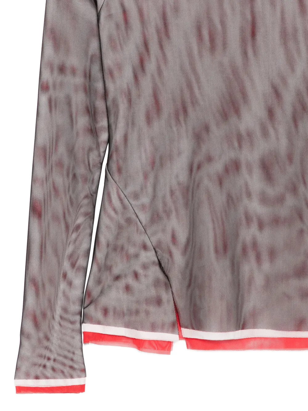 Msgm Layered Top In Black