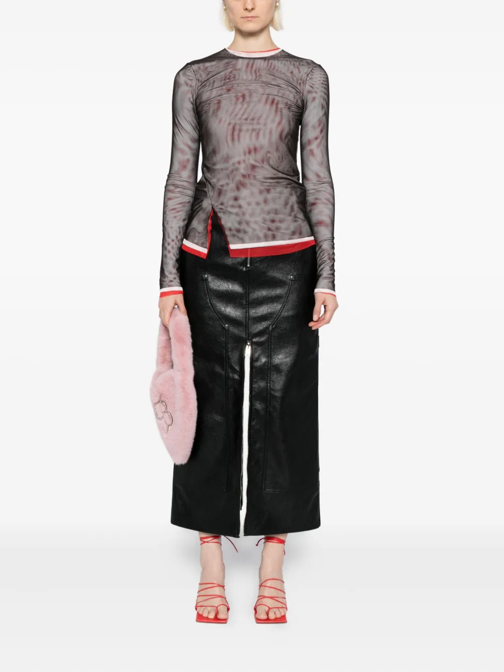 MSGM Gonna rok - Zwart