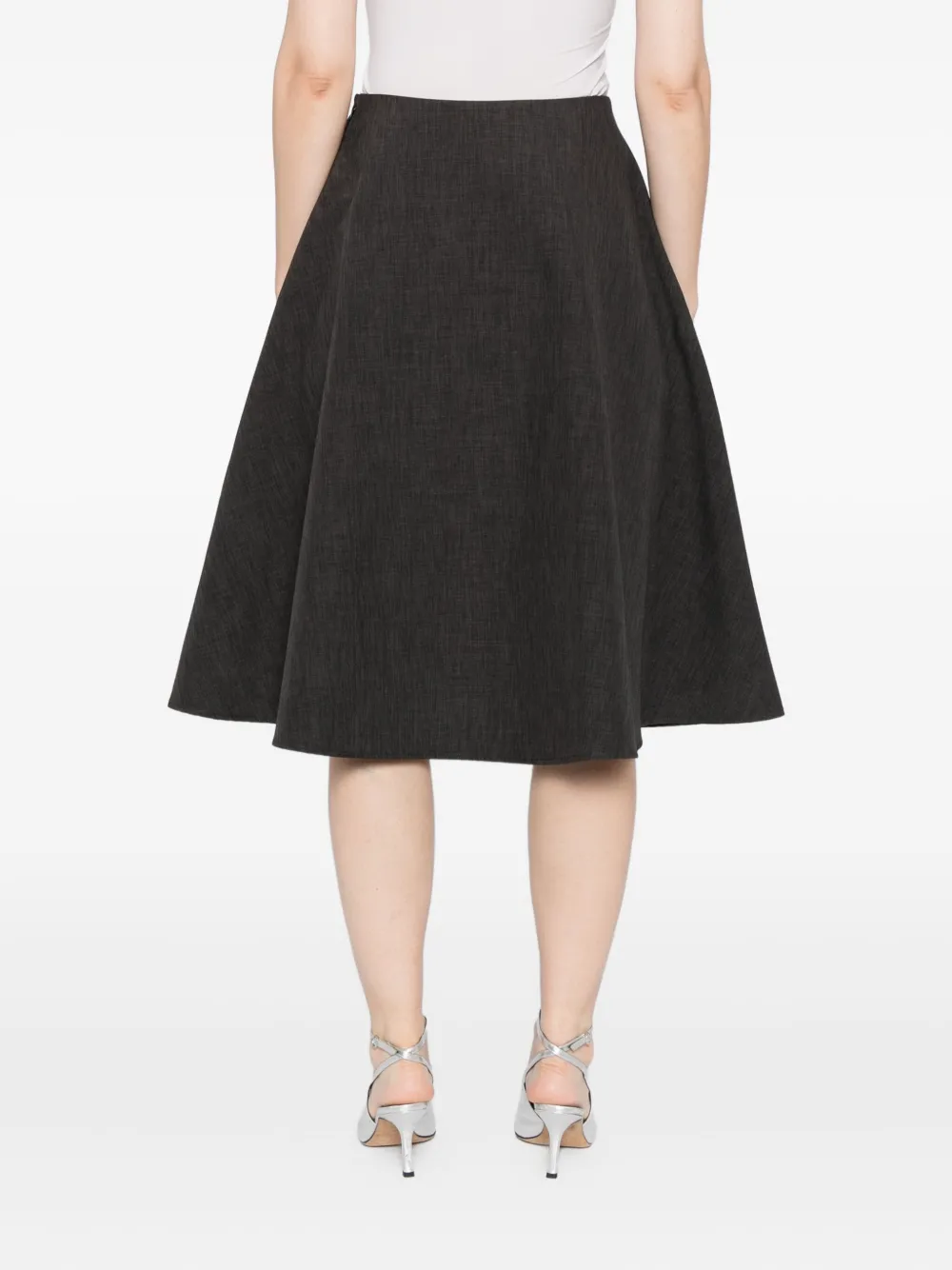 MSGM Gonna rok Grijs