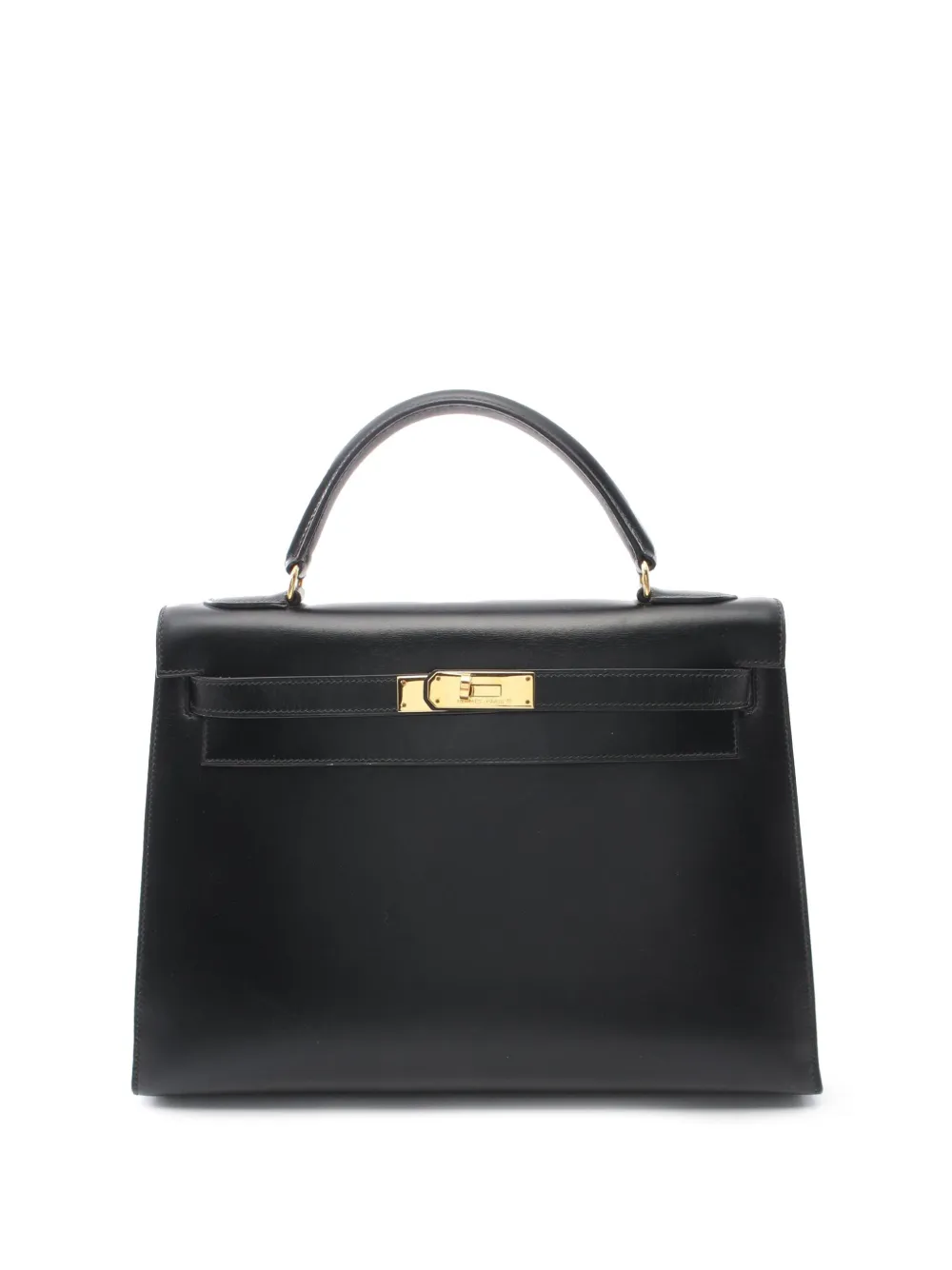 Hermès Pre-Owned 1992 Box Calf Kelly 32 handbag - ブラック Hermès Pre-Owned 1992 Box Calf Kelly 32 handbag - ブラック