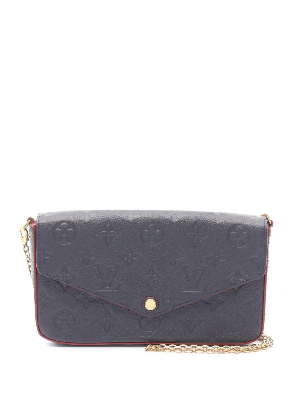 Louis Vuitton Pre-Owned 2017 Monogram Empreinte Pochette Felicie Louis Vuitton Pre-Owned 2017 Monogram Empreinte Pochette Felicie