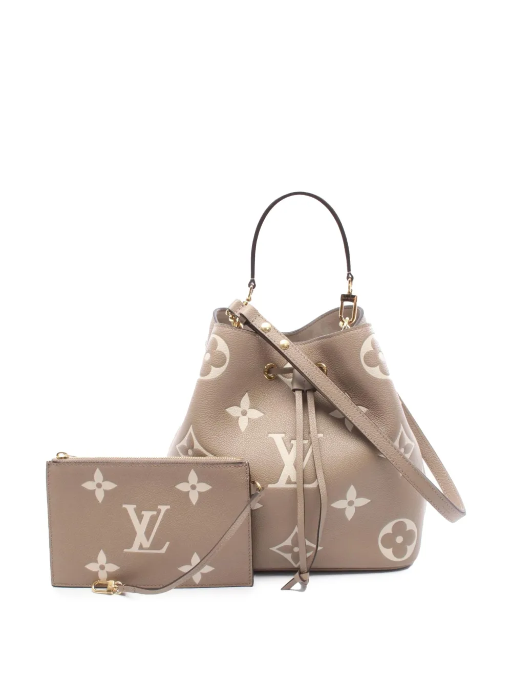 Louis Vuitton Pre-Owned 2021-2025 Monogram Giant Bicolor Empreinte Louis Vuitton Pre-Owned 2021-2025 Monogram Giant Bicolor Empreinte