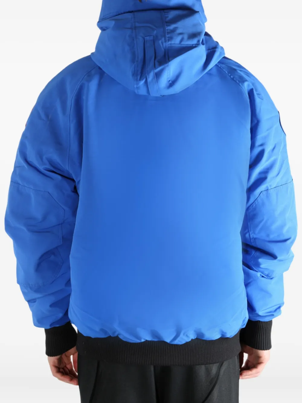 Canada Goose Gewatteerd jack met capuchon Blauw