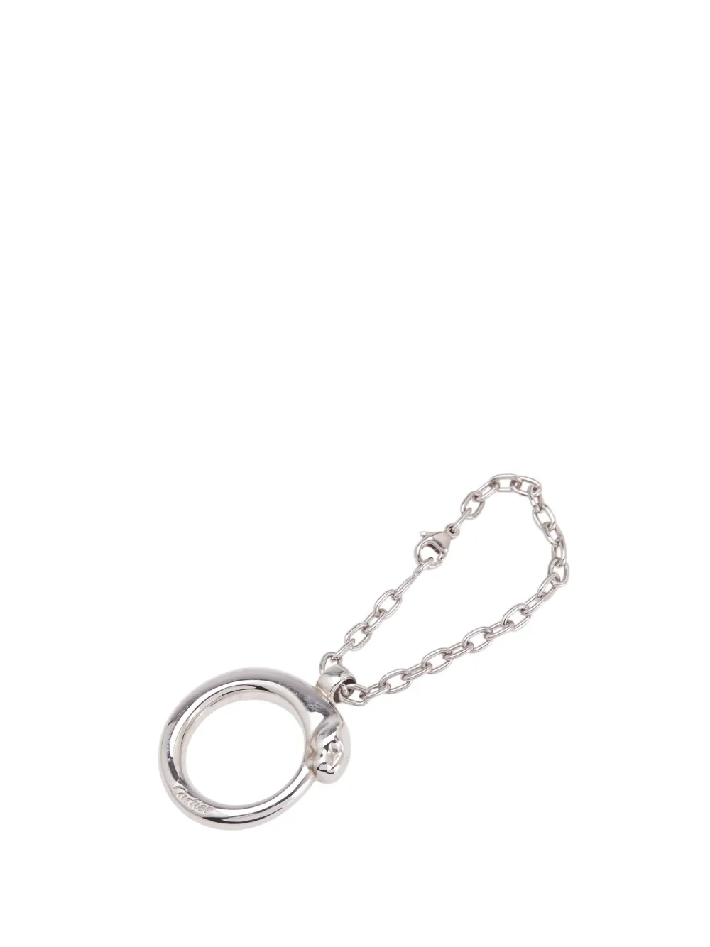 Cartier 2000-2025 Silver Tone Panthere Chain key chain - シルバートーン Cartier 2000-2025 Silver Tone Panthere Chain key chain - シルバートーン