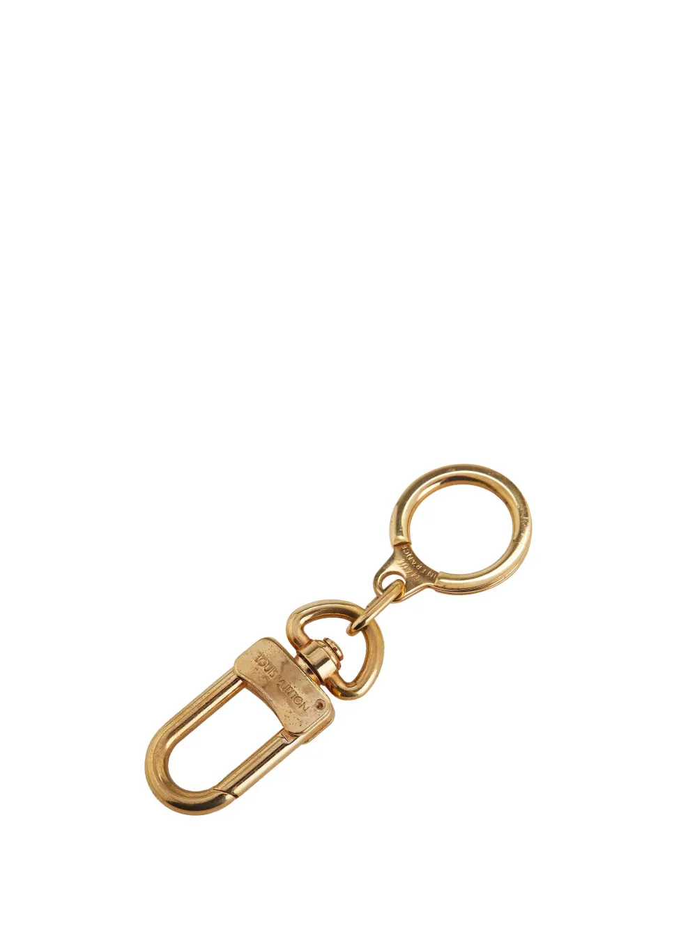 Louis Vuitton Pre-Owned 2000-2025 Gold Plated Pochette Extender Ring Louis Vuitton Pre-Owned 2000-2025 Gold Plated Pochette Extender Ring
