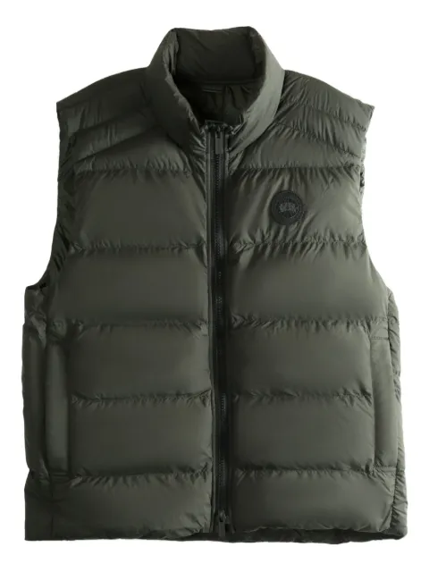Canada Goose chaleco capitonado con cierre