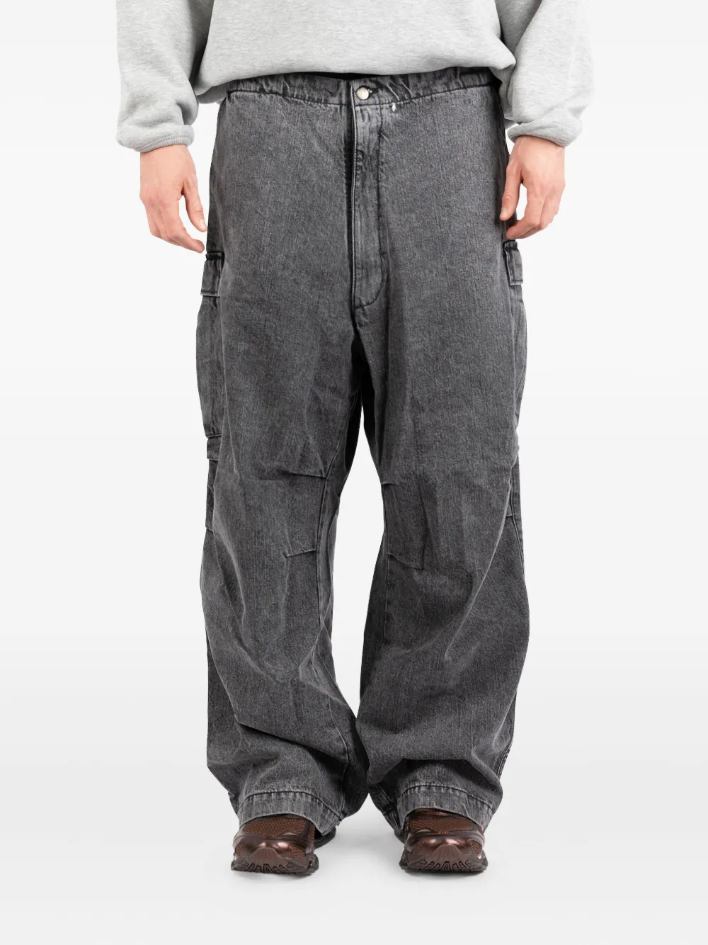 Société Anonyme Cotton Pocket Jeans In Gray