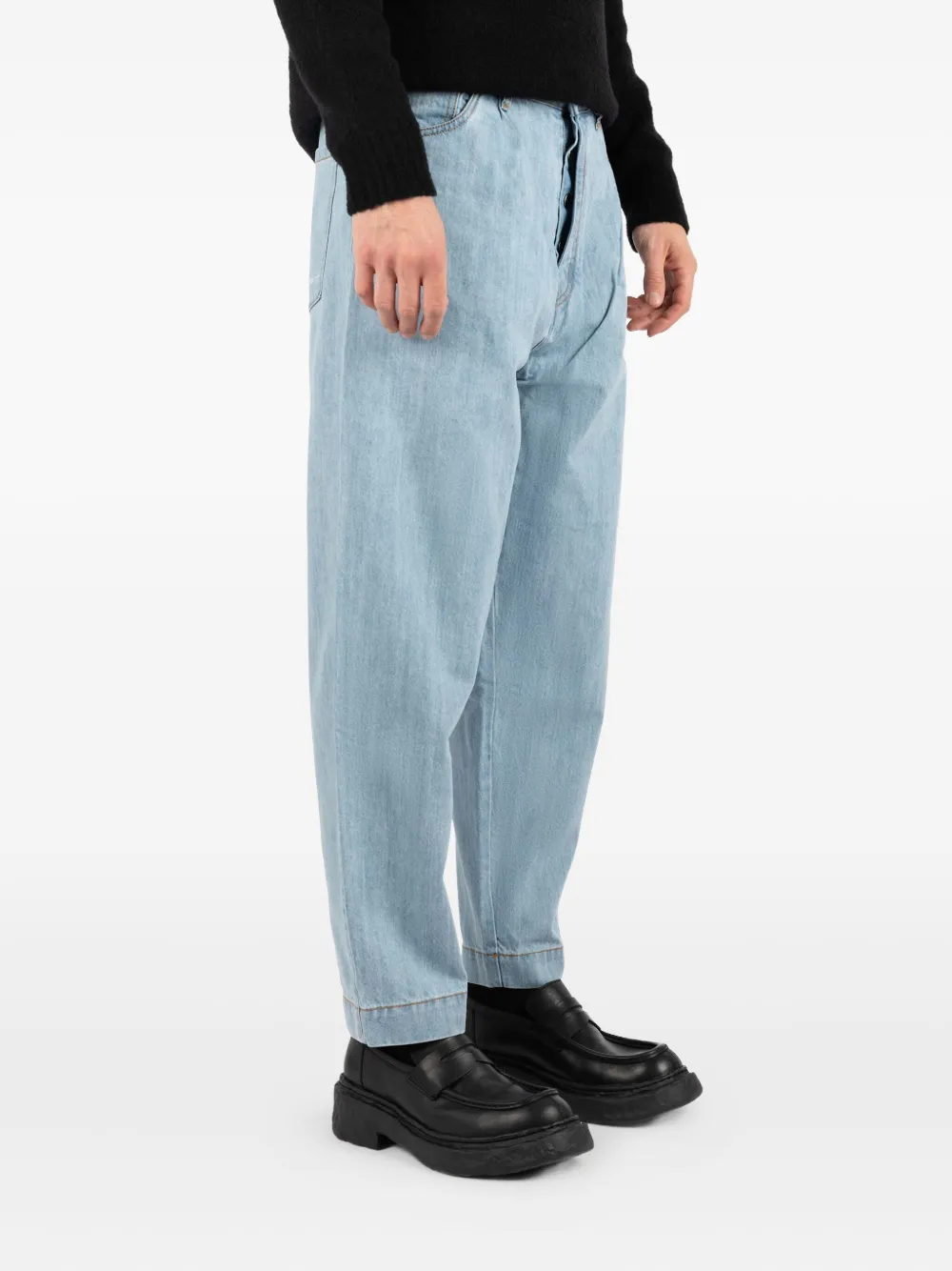 Société Anonyme Japboy Cotton Jeans In Blue