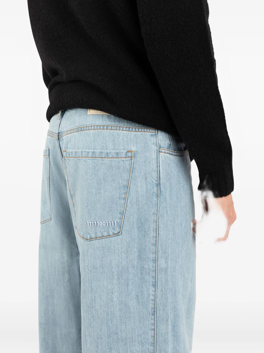 Société Anonyme Japboy Cotton Jeans In Blue