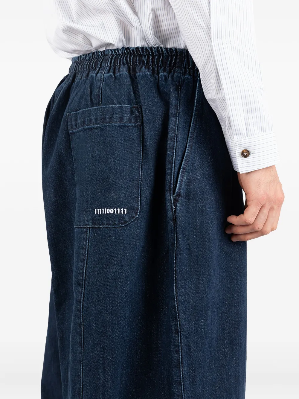 Société Anonyme Drawstring-waist Jeans In Blue