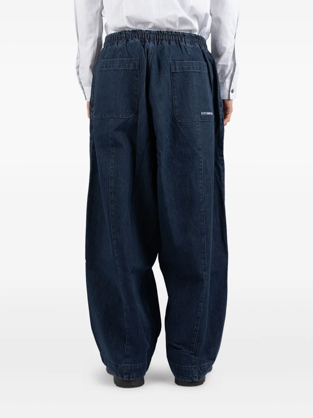 Société Anonyme Drawstring-waist Jeans In Blue